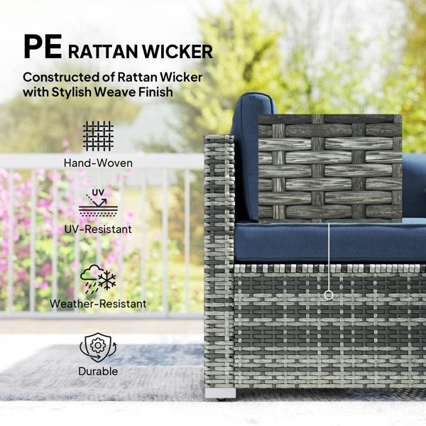 Rattan Sofa Set