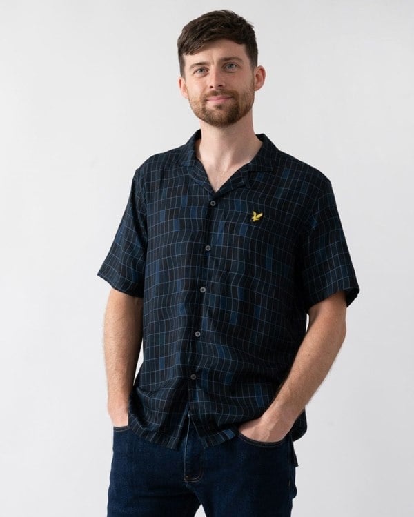Lyle & Scott Lyle & Scott Pool Print Mens Shirt
