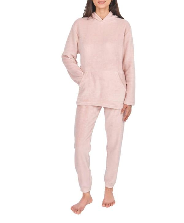 Smart Living Ladies Fleece Hoodie & Jogger Set - Ultra-Soft, Warm & Stylish