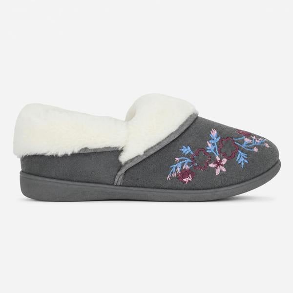 Sleepers CLARE Full Slippers Slippers   in  Grey