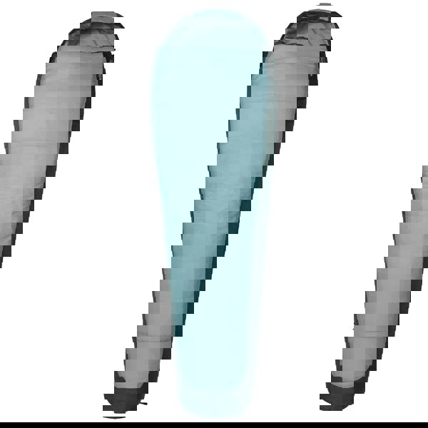 Mountain Warehouse Microlite 700 200cm Mid Season Mummy Sleeping Bag - Teal - 