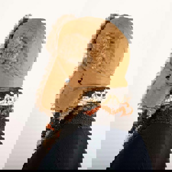 Stylish and Warm Wax Fur Lumberjack Trapper Hat at Heritage Traditions