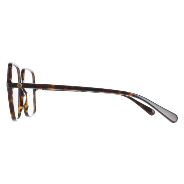 Gucci Glasses Frames GG1003O 002 Dark Havana Women