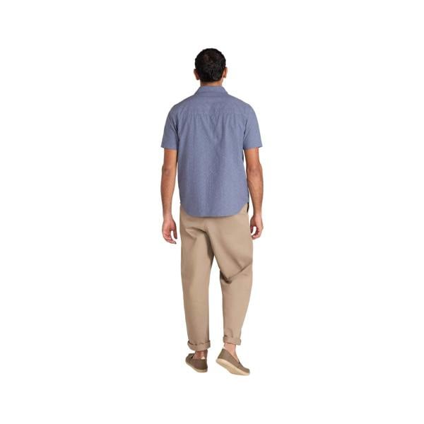 Mountain Warehouse Mens Fiji Textured Shirt - Blue - 