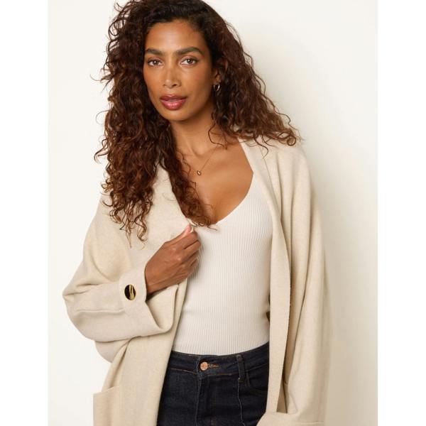 Blue Vanilla Heavy Knit Cardigan