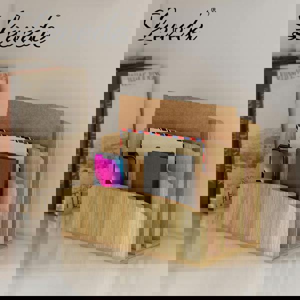 Levede Letter Paper File Storage Stand Rack Holder Tray Organiser Desktop Office