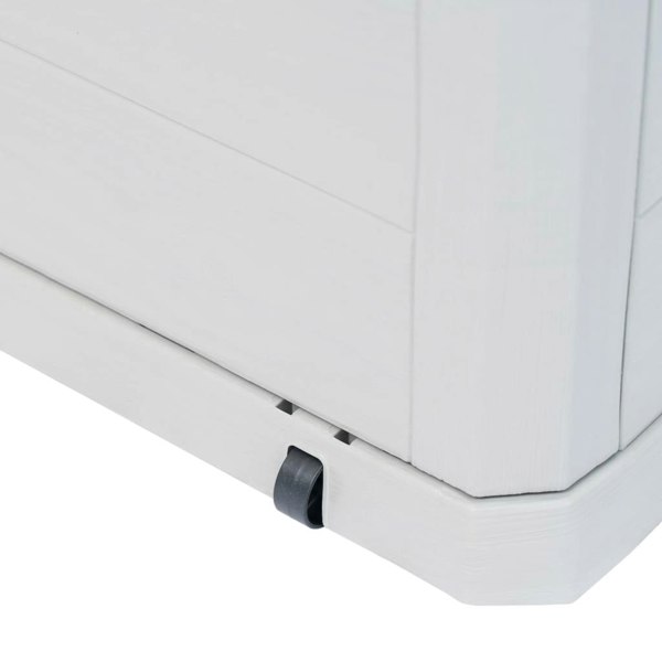 Berkfield Garden Storage Box 280 L Light Grey