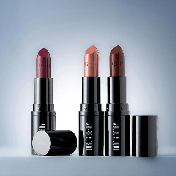 Lord and Berry Absolute Satin Lipstick – Shiny Sheer Trio Kit
