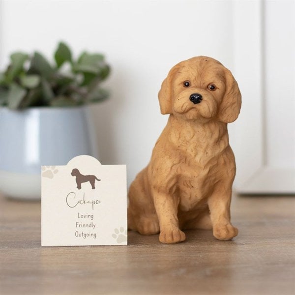 Serano Cockapoo Resin Dog Ornament