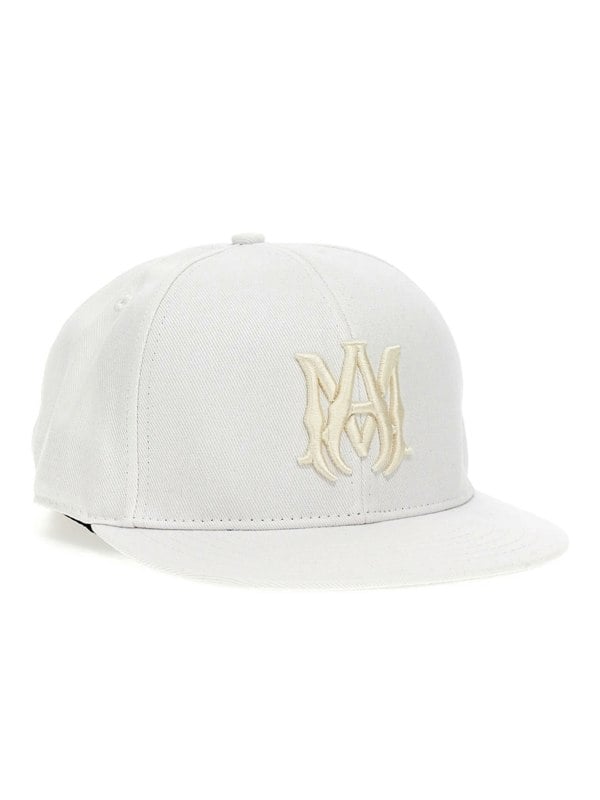 Amiri MA Fitted Cap – White