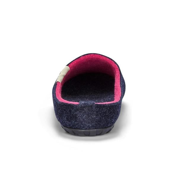 Gumbies Outback Women's Slippers - Navy & Pink