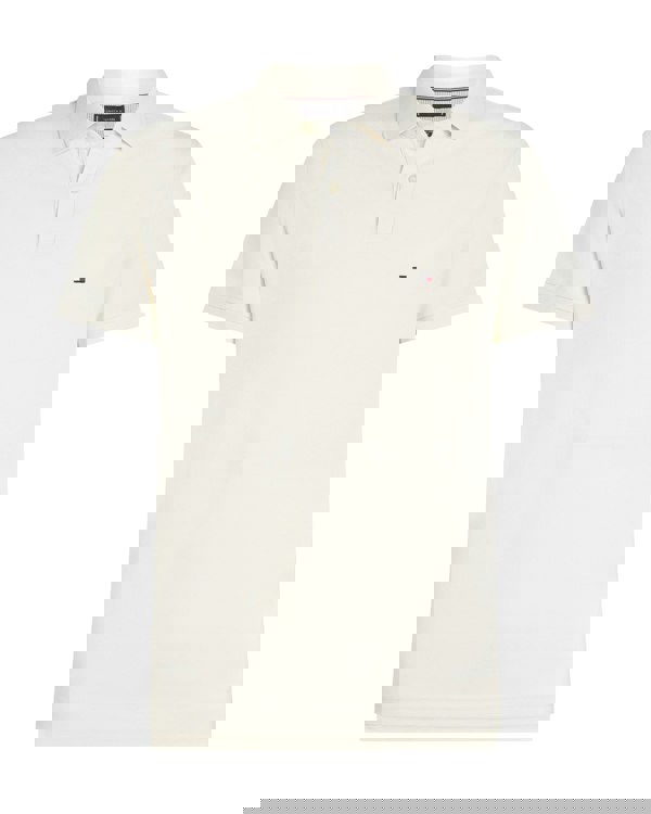 Tommy Hilfiger 1985 Regular Fit Mens Polo - Ivory Petal