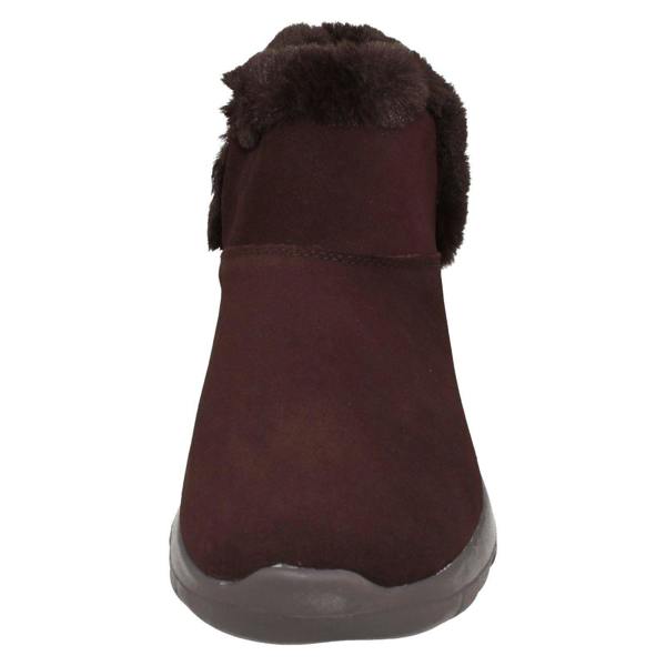 Skechers Ladies Skechers Go Joy Pull On Ankle Boots Bundle Up 15501