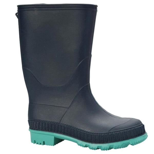 Mountain Warehouse Childrens/Kids Plain Wellington Boots - Navy - 