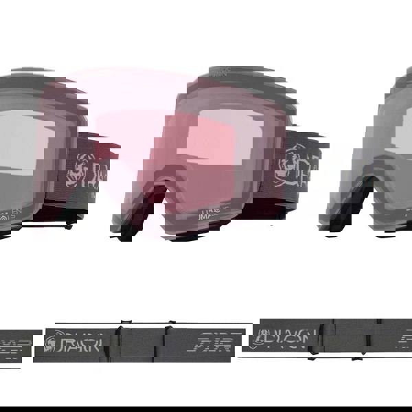 Dragon R1 OTG - SPYDER Polar Grey with Lumalens Red Ionized & Lumalens Light Rose Lens