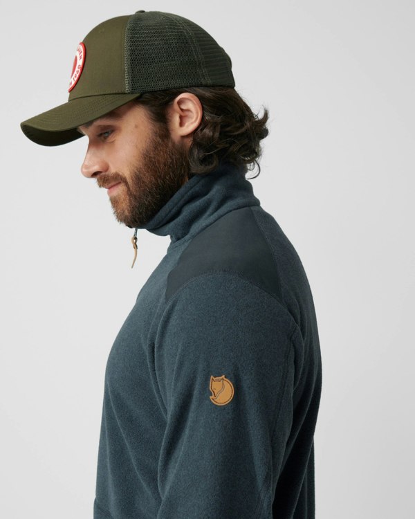 Fjallraven Sten Mens Fleece - Dark Navy 555