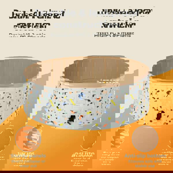 Skylos Dog Swimming Pool Foldable Pet Bath Non-Slip Portable Indoor Outdoor