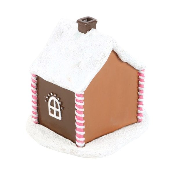 Serano Pink Gingerbread House Incense Cone Burner