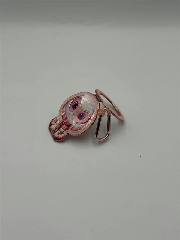 Nimmy Friends Nimmy Cool & Cute 2.0 Pink Rabbit Embroidery Magnetic Stand with MagSafe Pink - N-KM-BSZJ-030