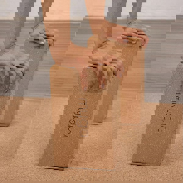 Myga Cork Eco Yoga Brick Block