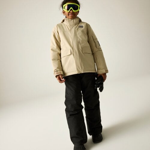 Dare 2B Kids Shredder II Ski Jacket - White Pepper