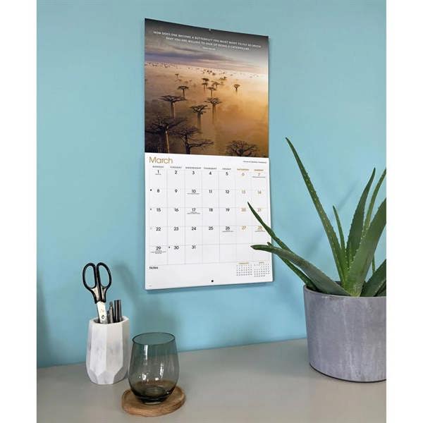 Motivation Calendar 2027, Wall Calendars, Month To View, Lifestyle, Gift