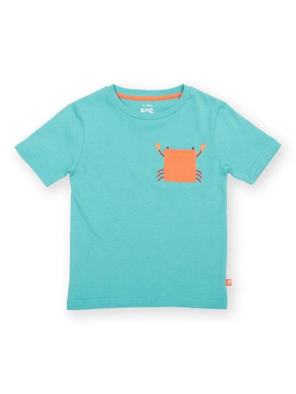 Kite Boys Organic Funky Crab T-Shirt