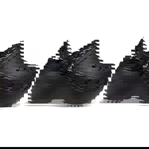 Crocs Classic Platform Lined Clog Womens - Black
