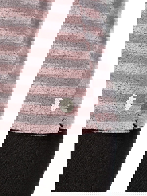 PennyPlain Supersoft Cowl Neck Top - Dusk