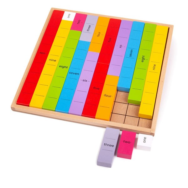 Bigjigs Toys Colourful Wooden Number Bonds Game