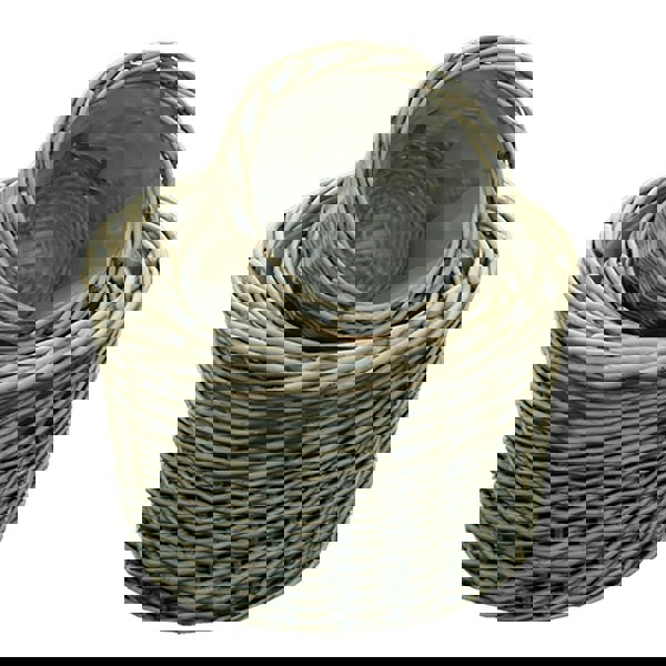 Wicker Provence Round Planters