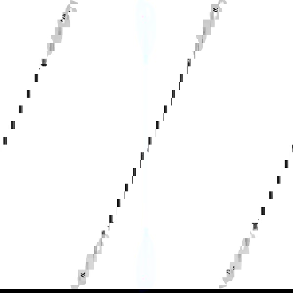 Aqua Marina KP-2 Adjustable Fiberglass Kayak Paddle with Clear/Grey Blade