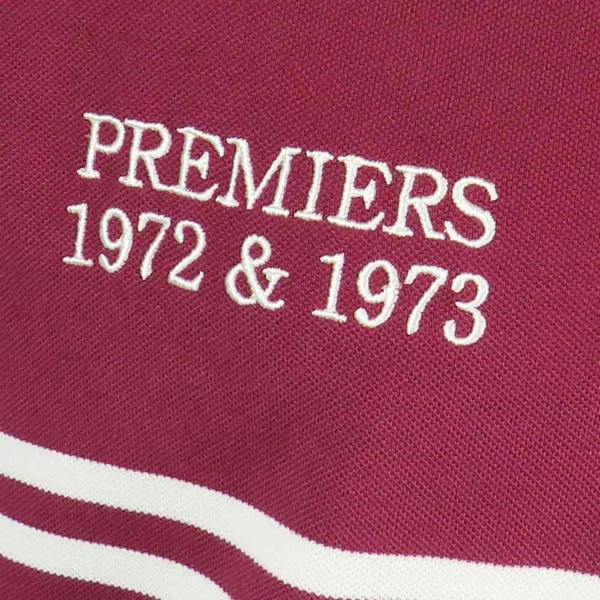 Manly Rugby League Shirt Polo Mal Reilly Hall of Fame Premiers