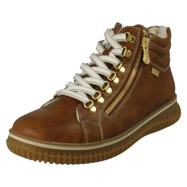 Rieker Ladies Rieker-Tex Double Zip Ankle Boots 74233