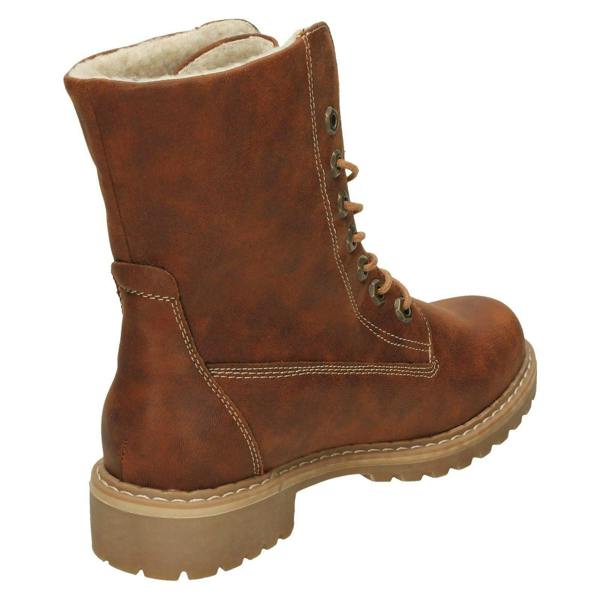Down to Earth Ladies Down To Earth Fleece Lined Calf Boots