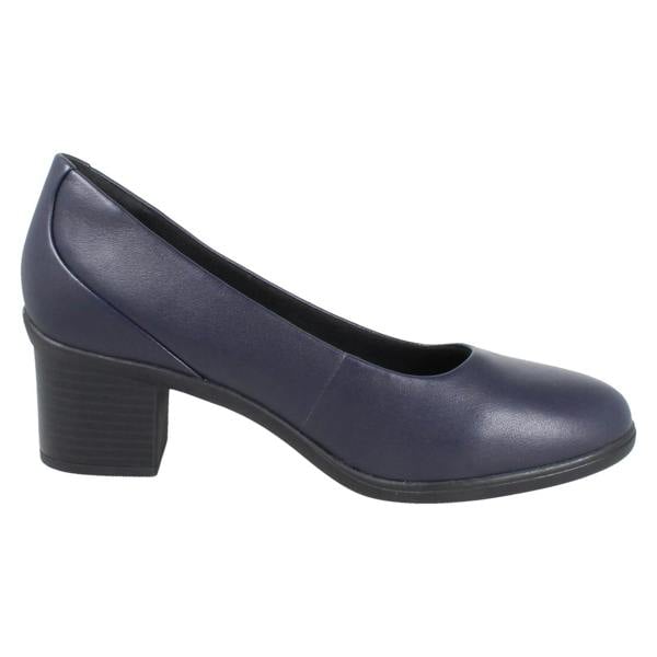 Clarks Ladies Clarks Court Shoes - Shaya Poppy