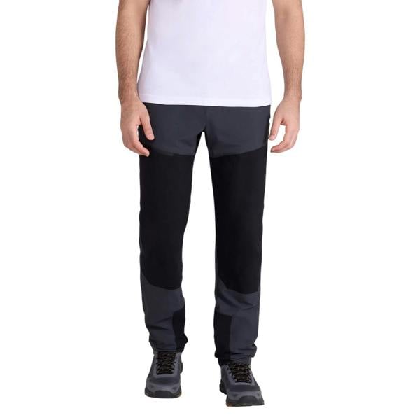 Mountain Warehouse Mens Trailhead Water Resistant Trousers - Black - 