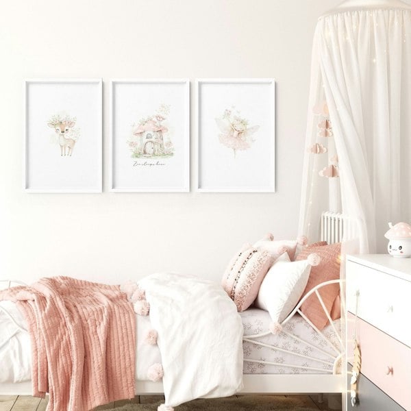 Art For Nursery Walls | Set of 3 wall art prints