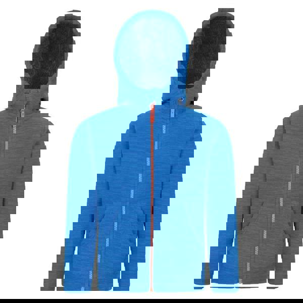 Mountain Warehouse Childrens/Kids Snowdonia II Borg Lined Hoodie - Blue