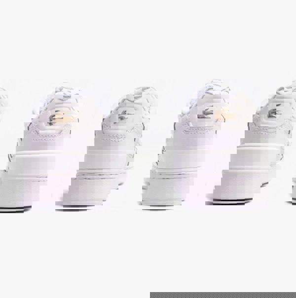 Lacoste T-CLIP 124 1 Womens Trainers White/Gold