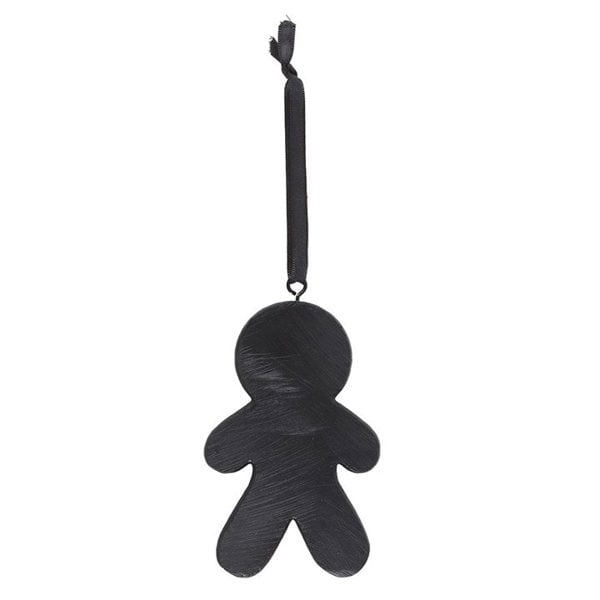 Serano Black Gingerdead Man Hanging Ornament