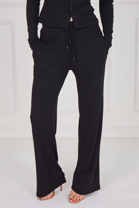 Ribbed Button-Up Co-Ord Set