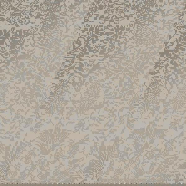 William Morris At Home Strawberry Thief Fibrous Wallpaper | Neutral