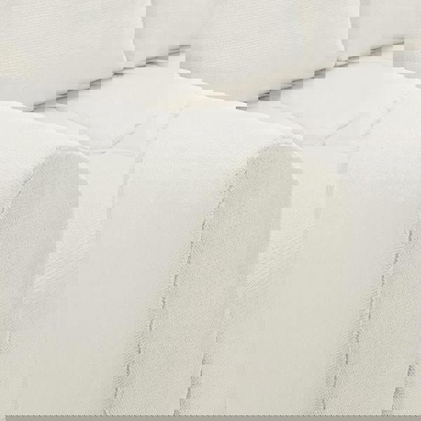 Furnishings For Less Zura Plush Velvet Large U Shaped 4 - 5 Seater Sofa  | Cream, Grey or Mocha