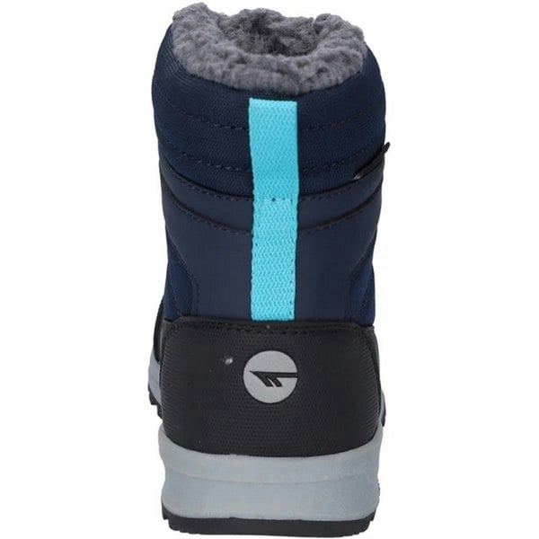 Hi-Tec Childrens/Kids Leo Snow Boots - Blue Nights/Black/Peacock Blue