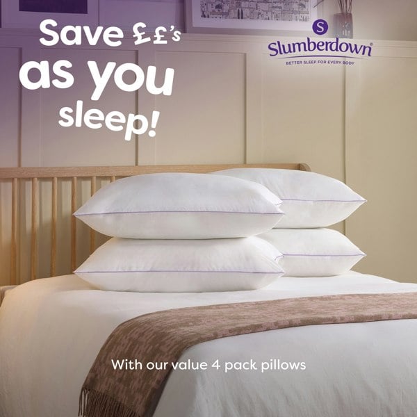 Slumberdown Comfy Cotton Firm Support Pillow