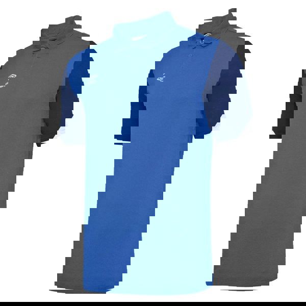 Umbro Mens Total Training Polo Shirt - Royal Blue/Dark Navy/White