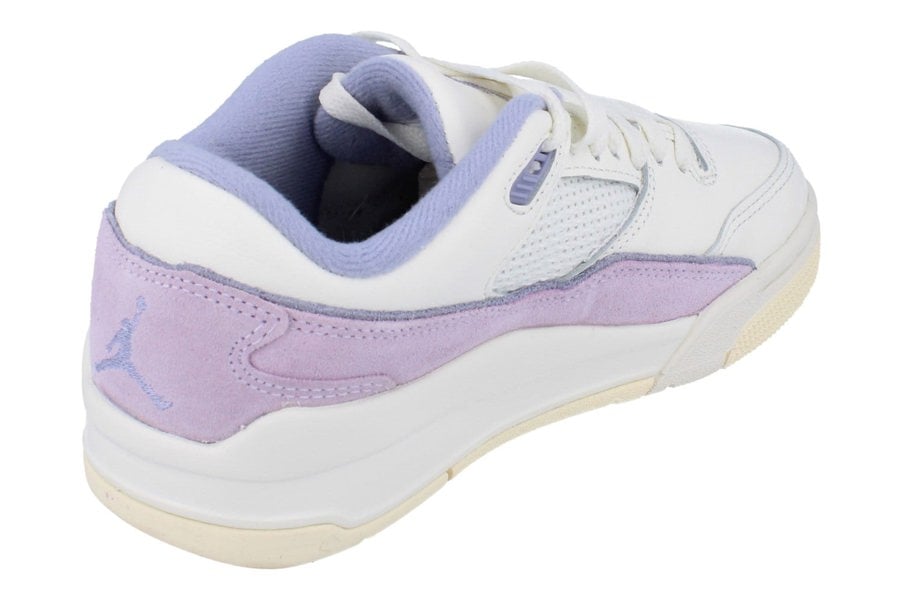 Nike Womens Air Jordan Flight Court Trainers Fz9854  102 - Sail Indigo Haze Doll Muslin 102 - Photo 2