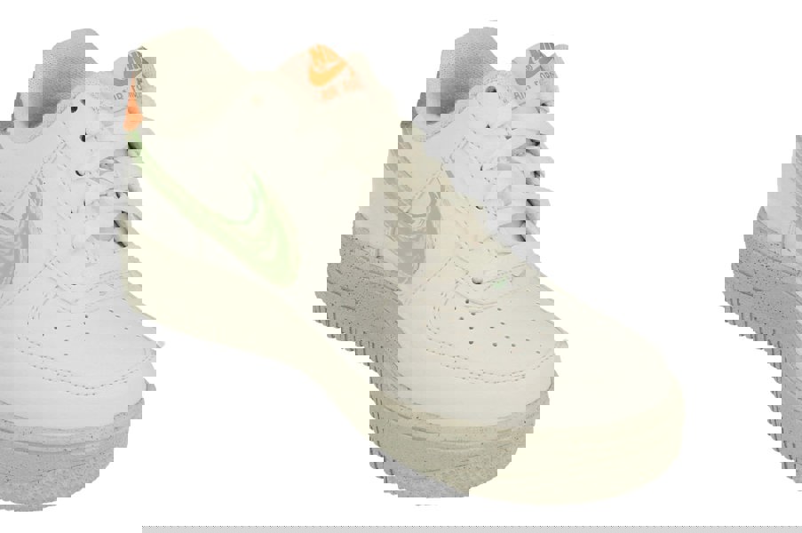 Nike Air Force 1 Crater GS Trainers Dx3067  100 - White Enamel Green 100 - Photo 3