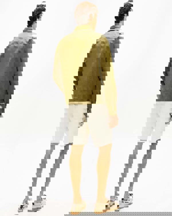 Tommy Hilfiger Cotton Nylon Mens Shirt Jacket - Dark Artichoke